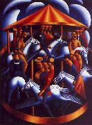 Mark Gertler The Merry Go Round oil painting reproduction